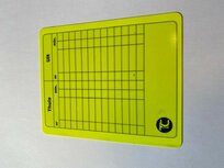 Tacticcoach Beschrijfbare Sticker scheidsrechterskaart